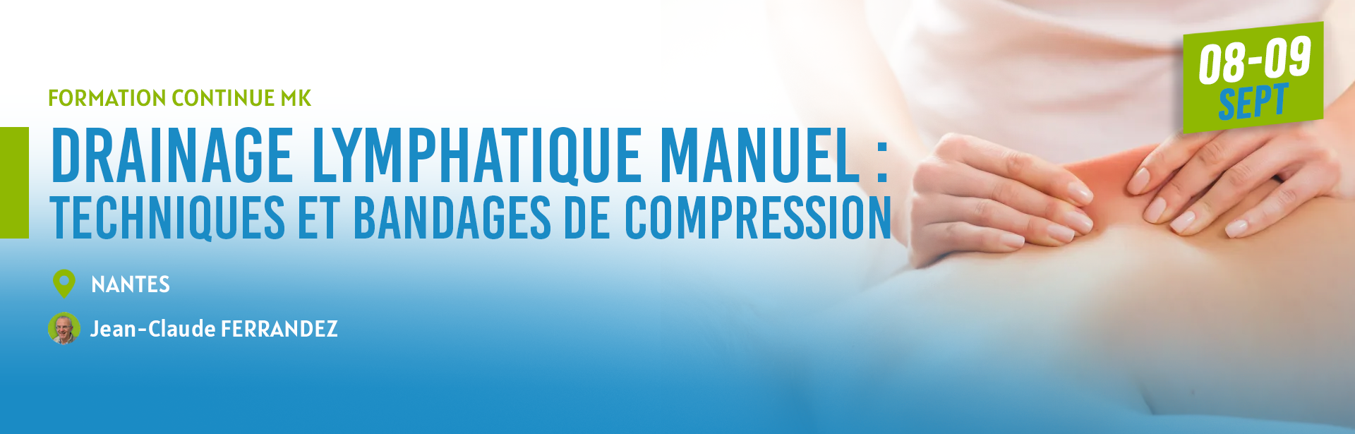 CEVAK - Formation kiné Drainage lymphatique manuel Nantes